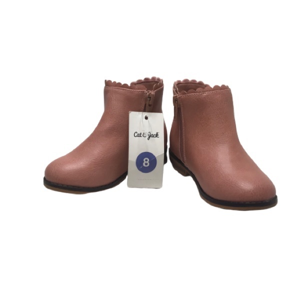 Cat & Jack Other - Cat & Jack Size 8 Pink Ashley Booties